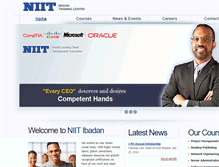 Tablet Screenshot of niitibadan.com